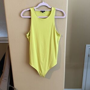 Express neon green bodysuit